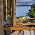 Baugerüst auf Thailändisch