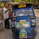 Wang Chuan und sein Hot Wheelin' Tuk Tuk