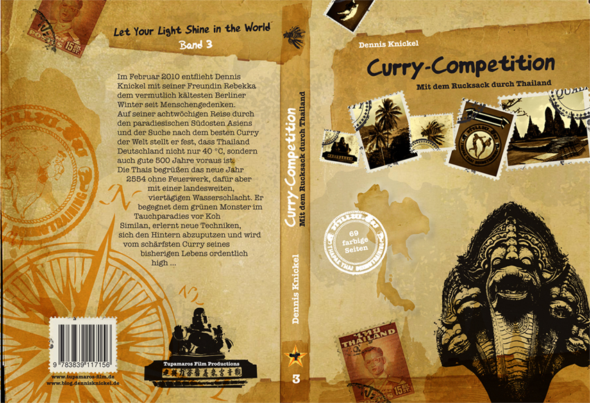 Â |Â VoilĂ : der Buchdeckel! | Nr. 1 Curry-Competition - Mit dem Rucksack durch Thailand