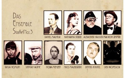  | Willkommen im Lost Cabaret Lichtspieltheater! – Teil 1: Jean Ferry | Nr. 1 Lost Cabaret - Ensemble - 3. Staffel