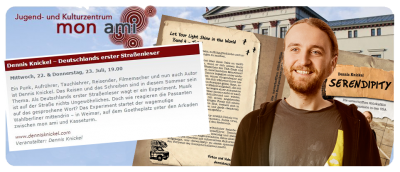 Straßenleser mon ami Weimar Beitragsbild