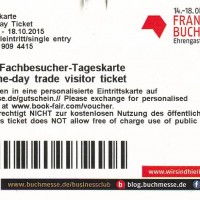 Tag 41: Frankfurter Buchmesse