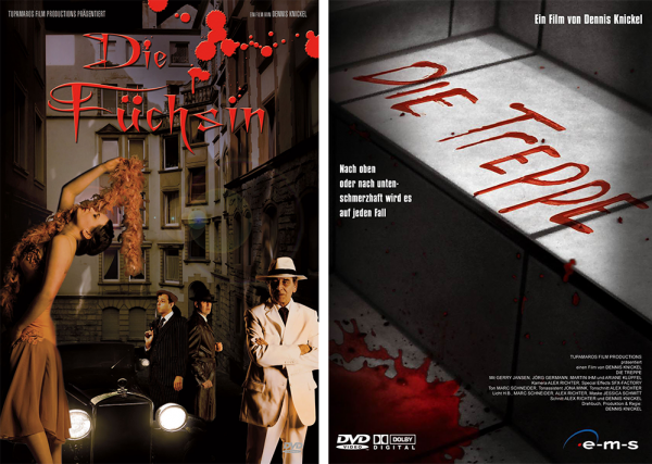  | Revolution! Zwei meiner Filme sind ab sofort online – für jeden! | Nr. 1 Cover/Poster von »Die Füchsin« und »Die Treppe«