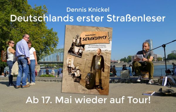  | Deutschlands erster Straßenleser ist zurück! | Nr. 1 Deutschlands erster Straßenleser – Ankündigung Tourbeginn 2016