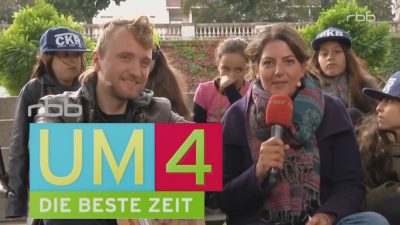 rbb UM4: Deutschlands erster Straßenleser (14.10.2016)