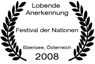 Lobende Anerkennung, Festival der Nationen in Ebensee, Österreich