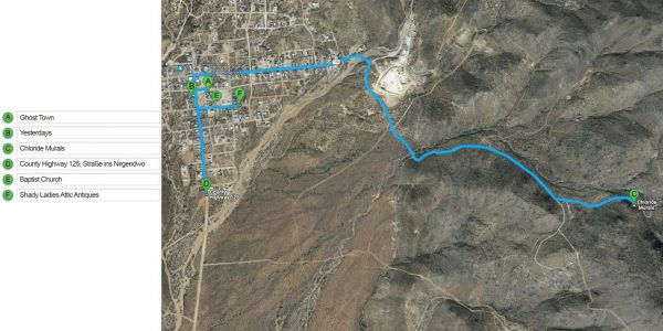 Serendipity – Teil 2 | Tag 80 – Teil 1: Die Route 66 und die Geisterstadt der Cowboys und Hippies | Nr. 257 28.1.2013: Chloride